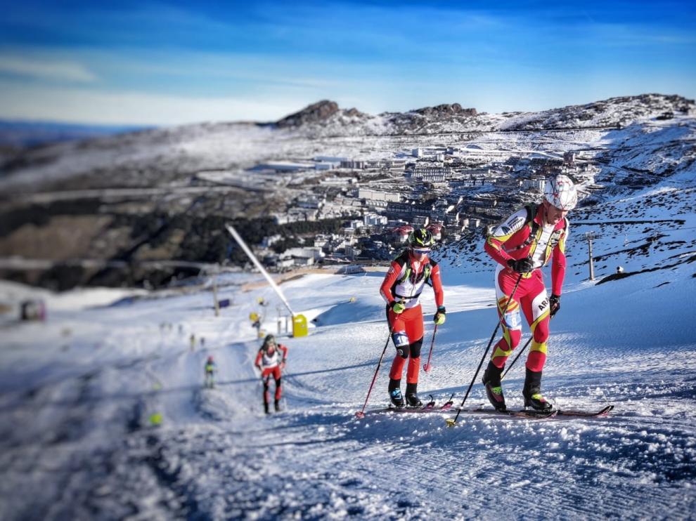 Los deportistas aragoneses suman cinco podios en la primera prueba de la Copa de España de esquí de montaña