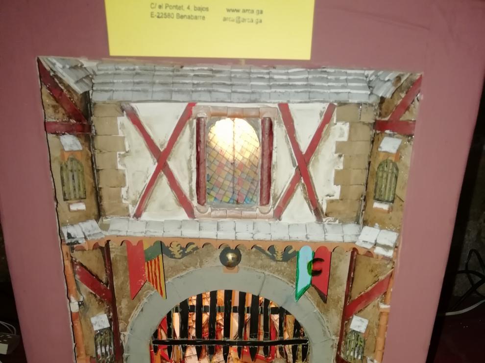 El arte belenista protagoniza una exposición en Benabarre