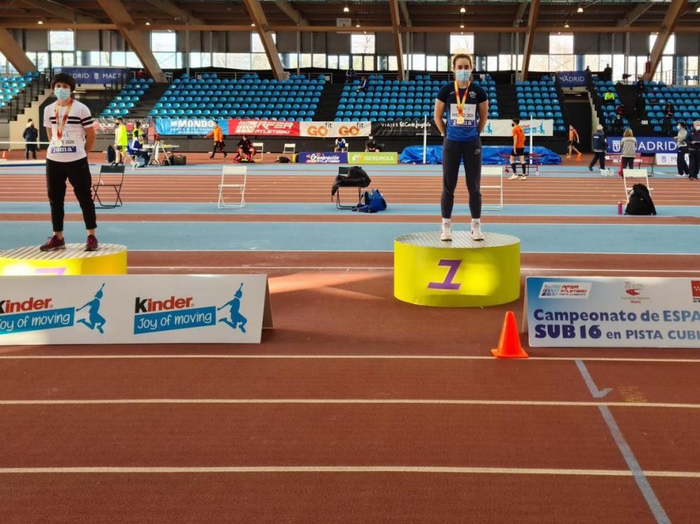 Un gran bronce en atletismo para Valeria Ortiz