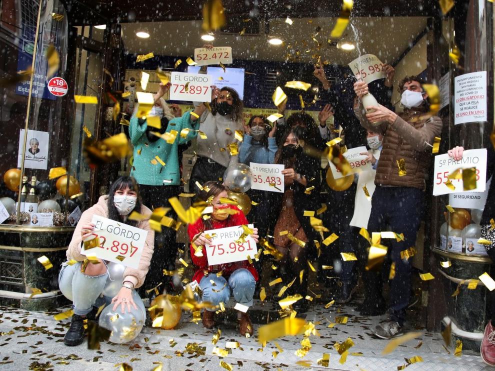 El sorteo de Navidad 2020 reparte millones por toda España, marcado por las medidas de seguridad