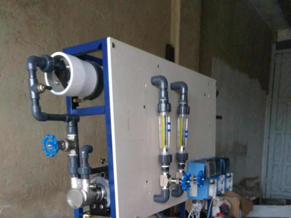 Alcalá de Gurrea moderniza su depuradora de agua