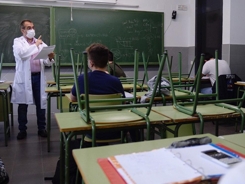 Docentes afirman que la vuelta a clase en la provincia de Huesca no será segura