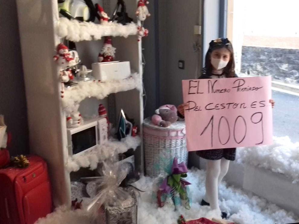 La gran cesta navideña de Almudévar recae en Alcalá
