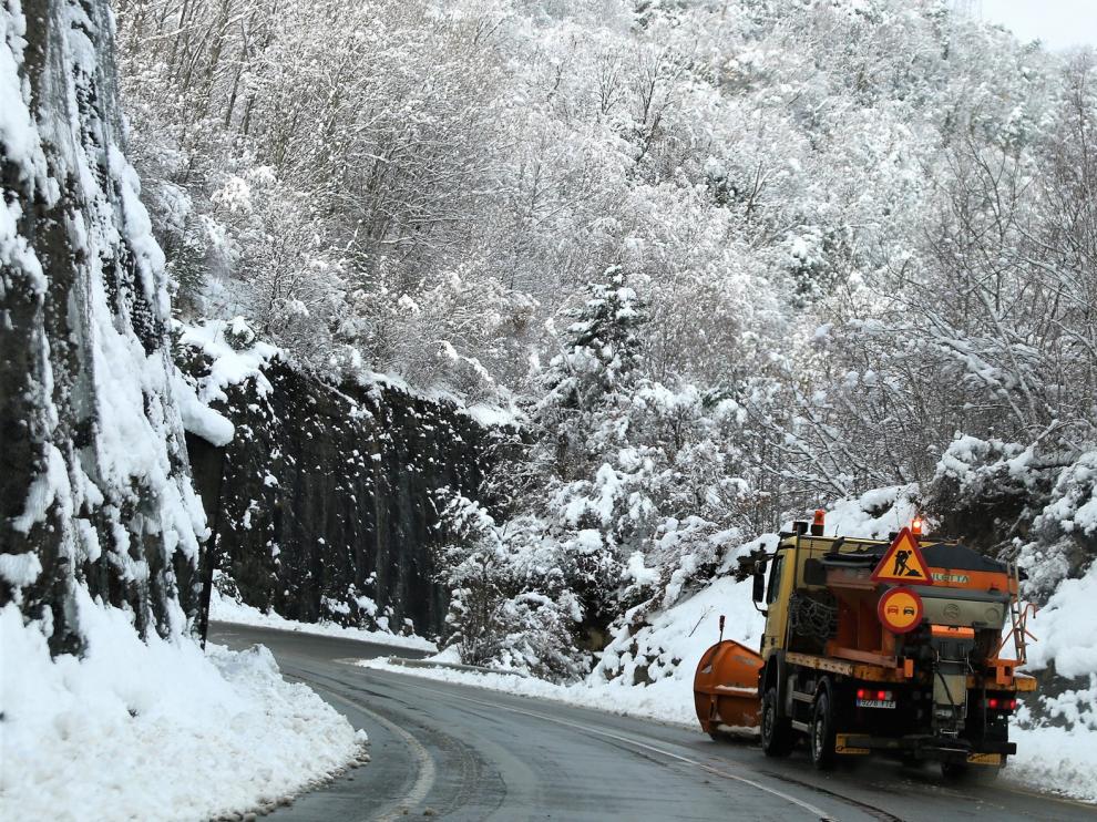 Riesgo de temperaturas bajas hoy en la provincia y nieve en el Pirineo