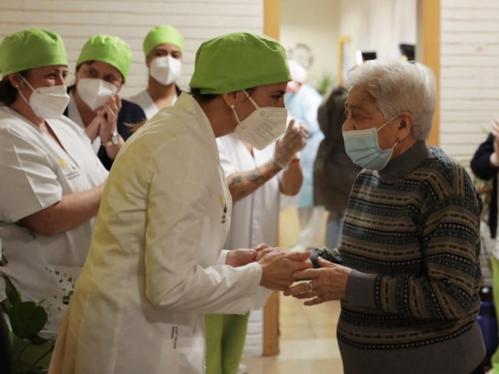 Aragón continúa la campaña de vacunación este lunes con las dosis recibidas este domingo
