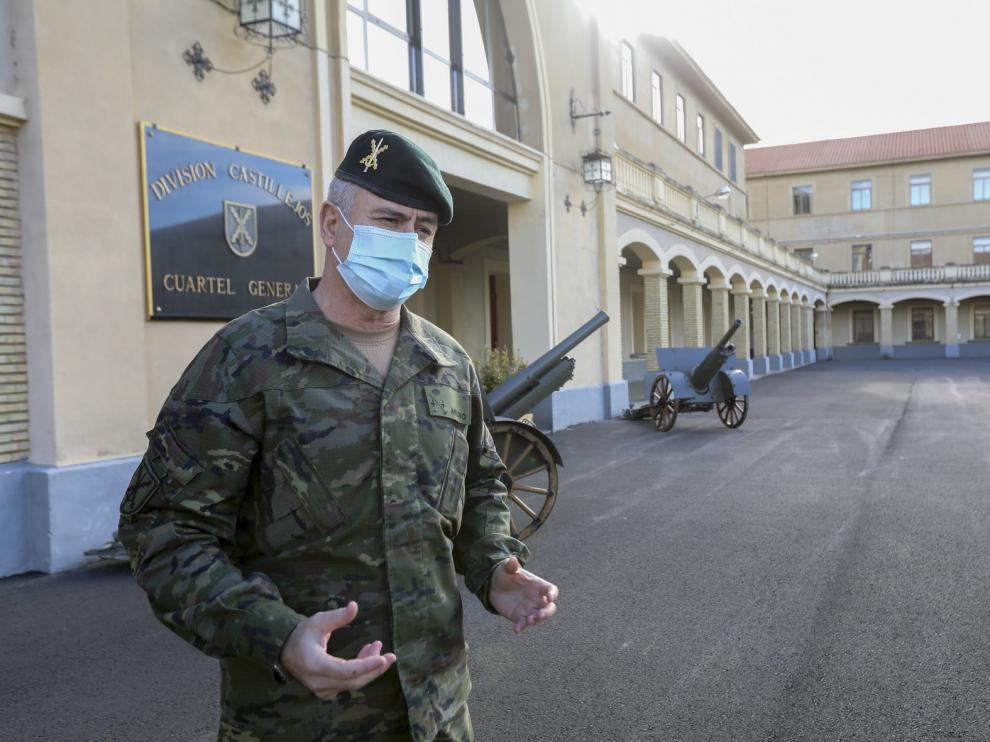 El Sancho Ramírez asume el mando de 20.000 militares desde este viernes