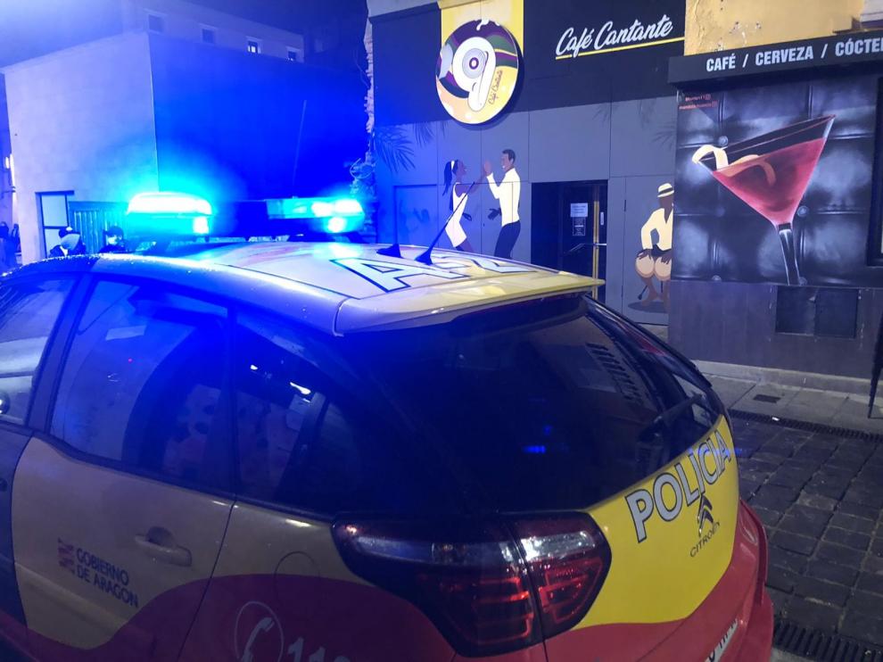 Desalojados dos bares de Huesca a escasas horas de la llegada del nuevo año