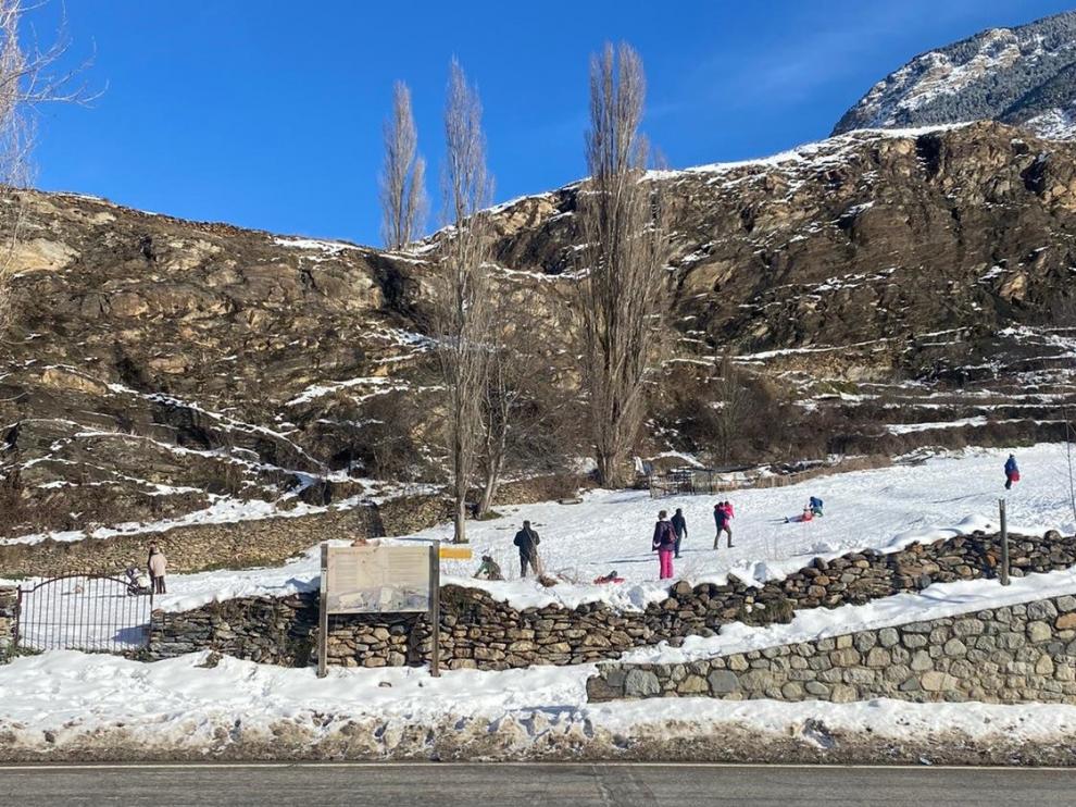 Establecimientos cerrados y ocupación turística mínima en Ribagorza