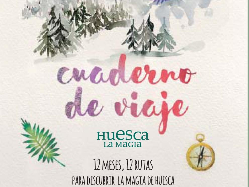 TuHuesca y Diario del Altoaragón regalan este domingo un cuaderno de viaje para vivir la magia de Huesca y participar en sorteos
