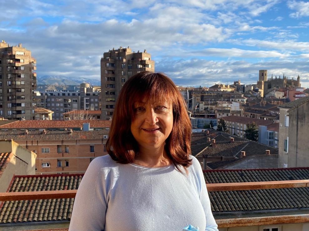 Trinidad Valdovinos, presidenta de Feaccu Huesca: "El voluntariado produce bienestar y eso favorece el tener buena cara"
