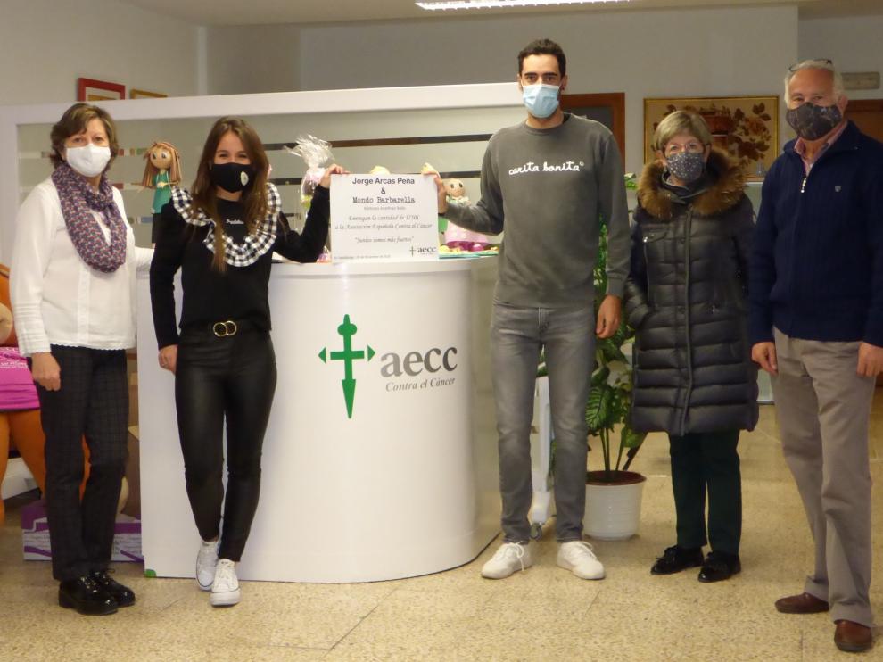 La AECC del Alto Gállego termina muy bien el año