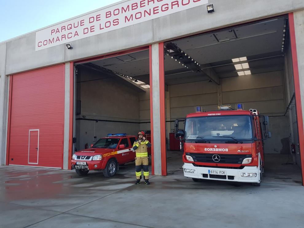El nuevo parque de bomberos de Los Monegros "va a dar un servicio rápido y de calidad"