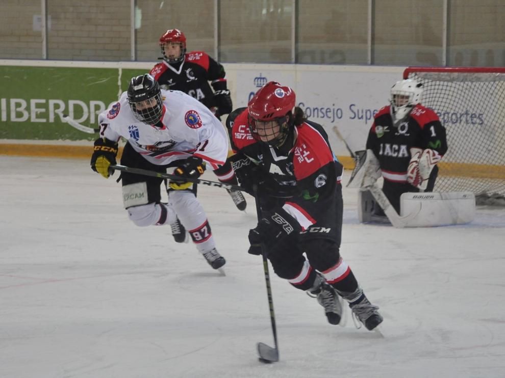 El Club Hielo Jaca femenino cae con claridad ante el Majadahonda (0-5)