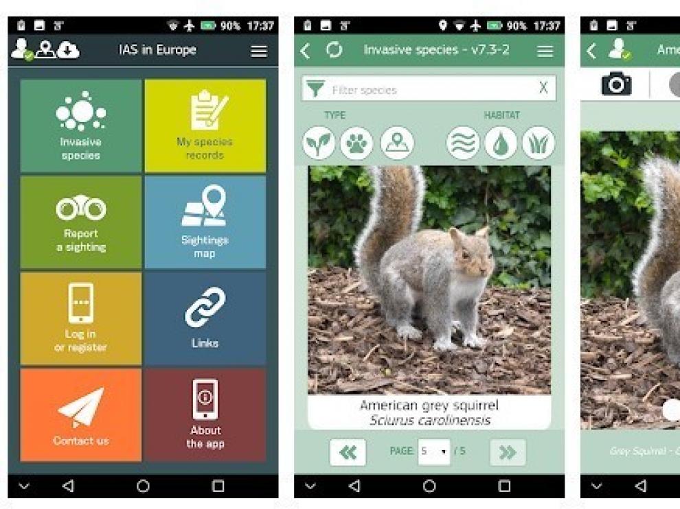 La lucha contra las especies exóticas invasoras se traslada a los móviles