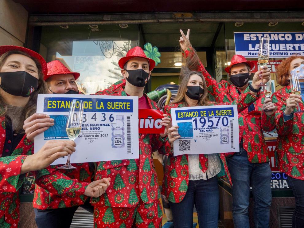 Un premio "Gordo" del "Niño" muy repartido deja millones en prácticamente todas las comunidades