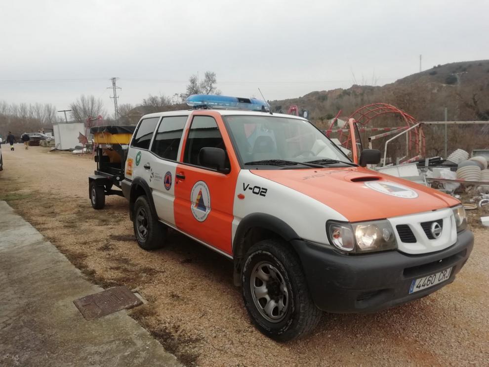 Barbastro y el Somontano se preparan para recibir la llegada de la nieve y el hielo