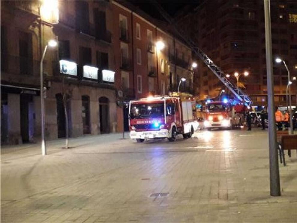 Dos incendios declarados en Huesca en pocas horas se quedan en un susto