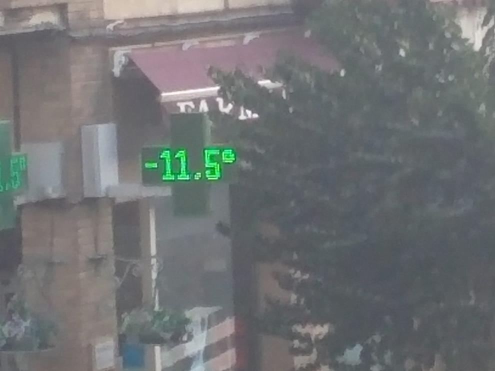Hecho, Benasque y Sabiñánigo, entre las localidades con las temperaturas más bajas del país este viernes