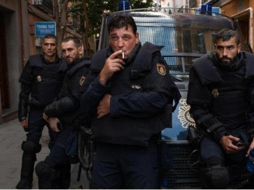 "Antidisturbios", la serie más vista de 2020 en Movistar+