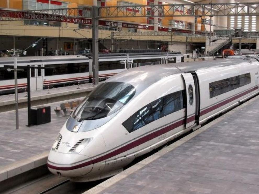 Renfe suspende por temporal los trenes en Aragón, excepto el Cercanías entre Miraflores y Casetas
