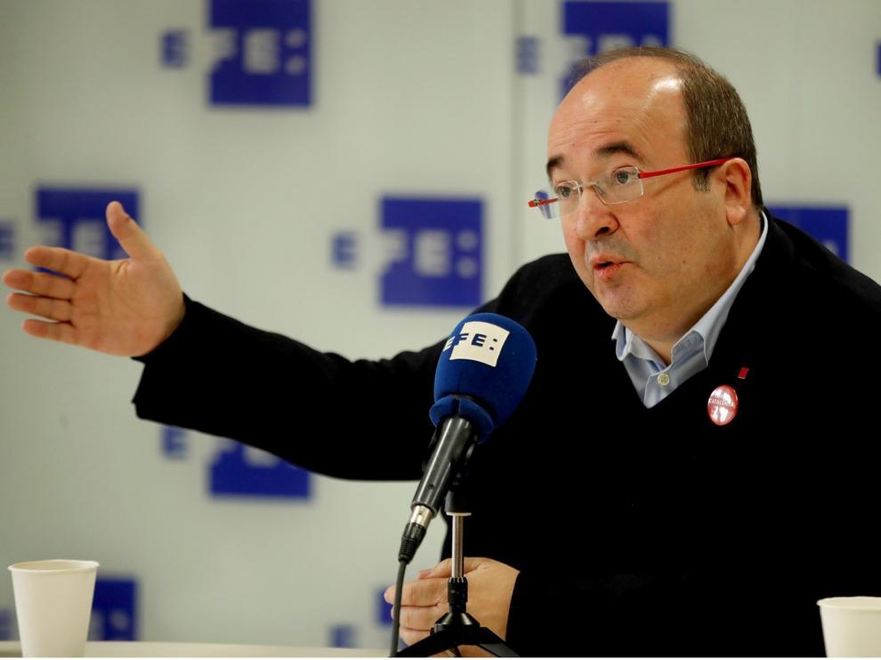 Miguel Iceta: "No voy a cambiar mis ideas para acceder a un ministerio"