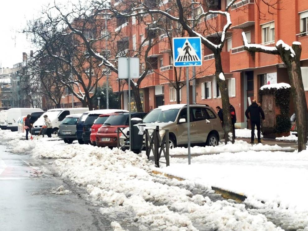 Los vecinos de Huesca cuidan las calles