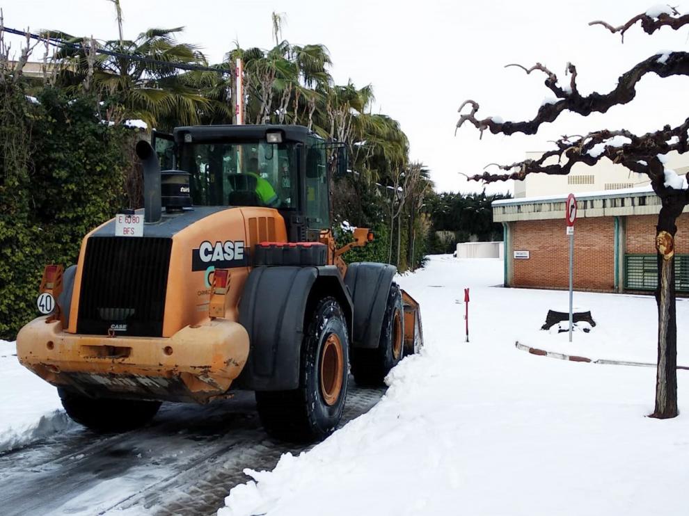 El Gobierno de Aragón llama a extremar la precaución en las carreteras por la existencia de placas de hielo