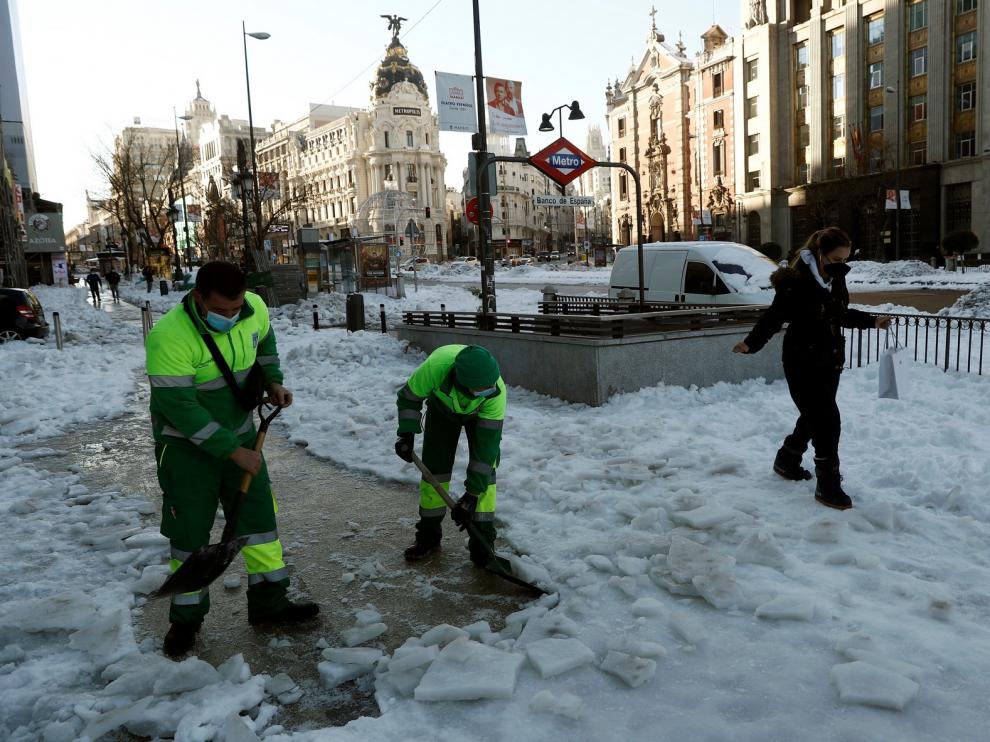 El frío dejará este martes la madrugada más gélida de los últimos años en España