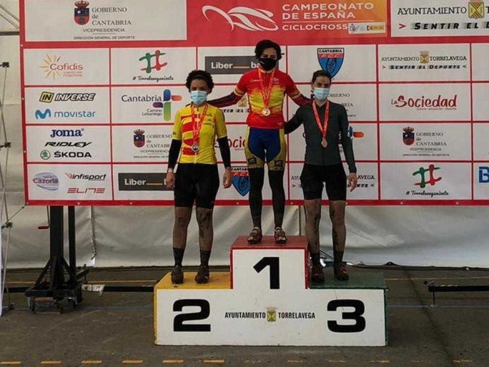 Lilian Soriano logra el subcampeonato Master 40 de ciclocross en tierras cántabras