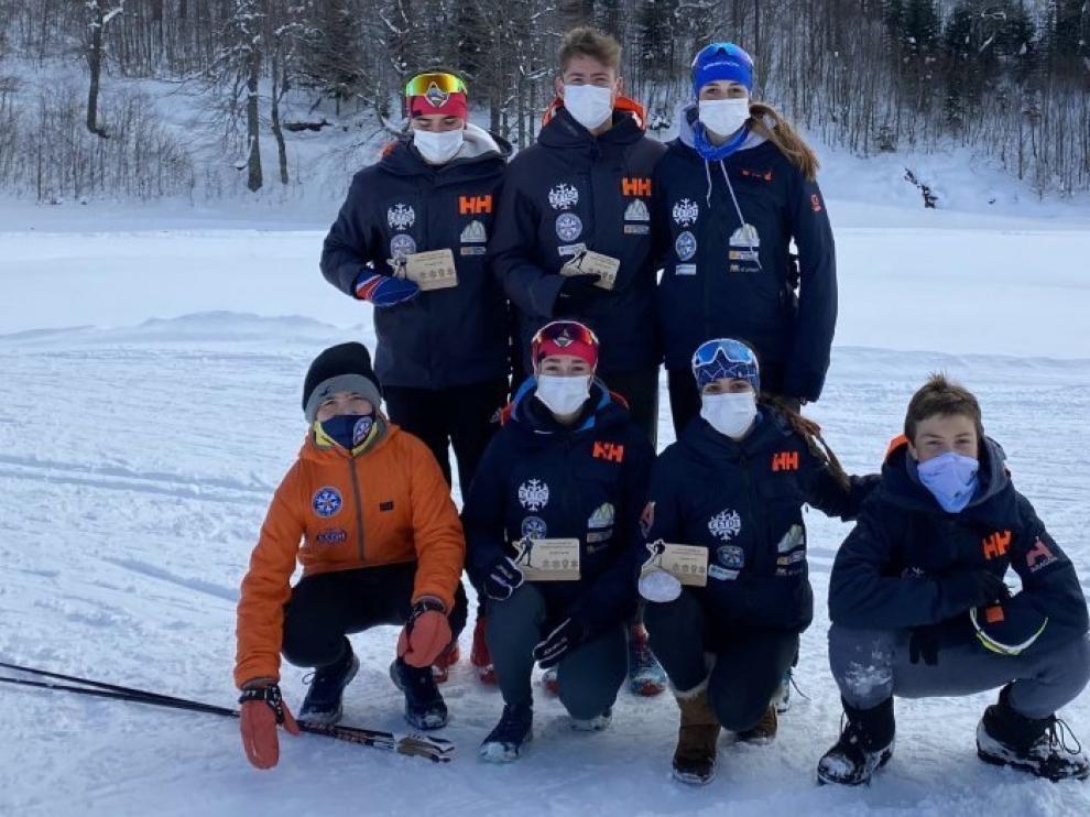 Diego Ruiz, CETDI y la ADH Benasque brillan en el trofeo Espacio Nórdico de Linza