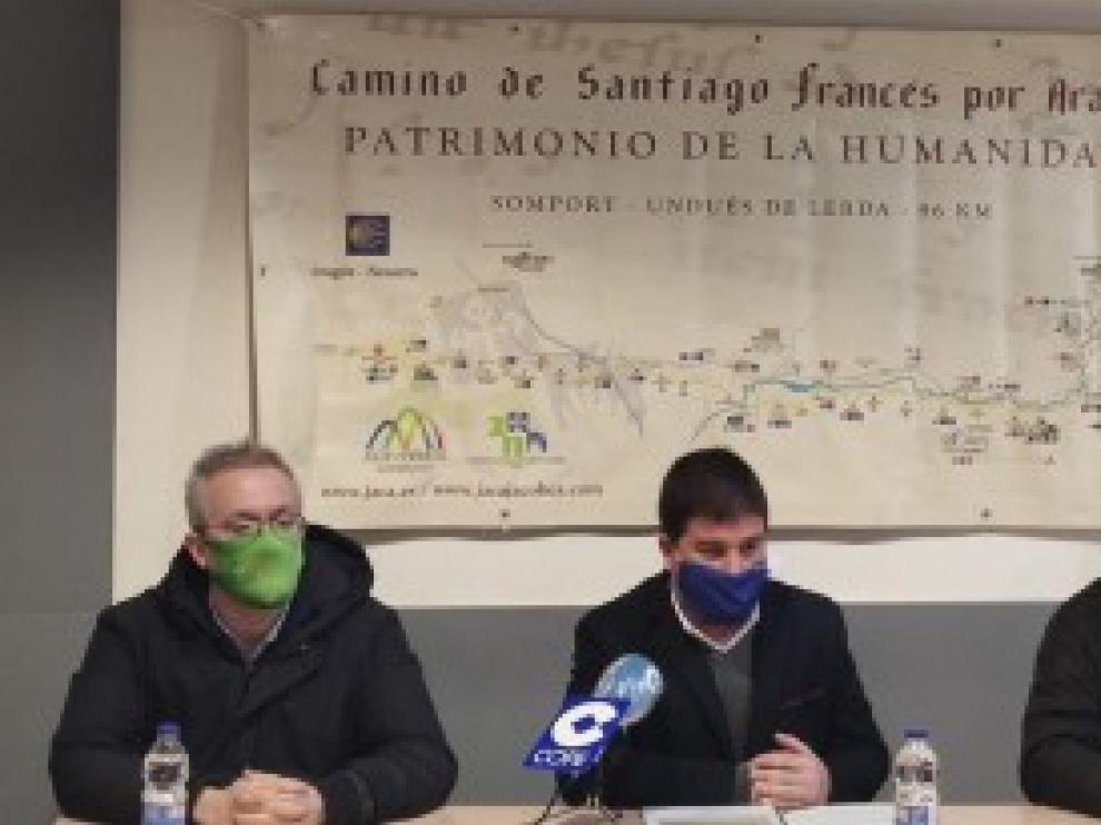 Nuevo impulso a la mejora de la seguridad en el tramo aragonés del Camino de Santiago, camino francés
