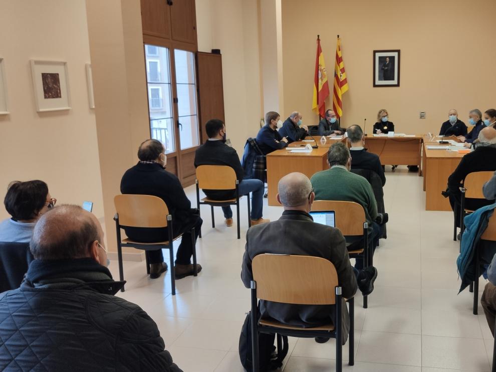 Los ayuntamientos de la Litera y la Ribagorza analizan con el Ministerio de Fomento la situación de la A-14
