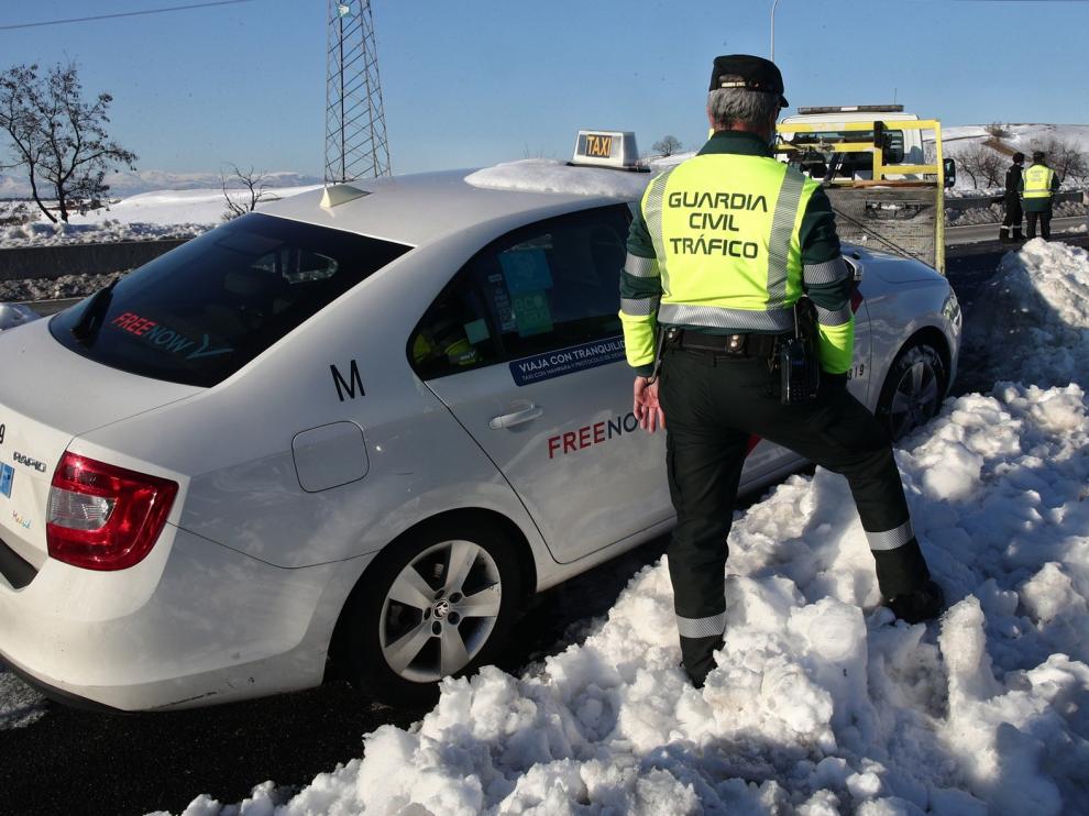 La Guardia Civil ha evacuado en toda España a 824 personas por el temporal Filomena