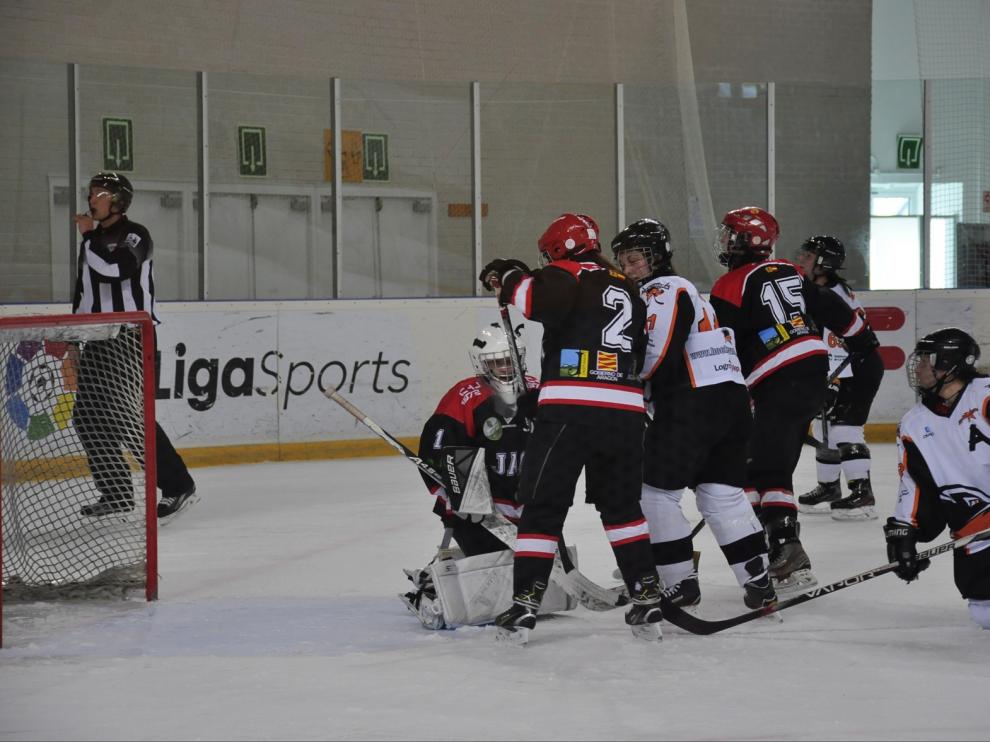 Dura derrota del Club Hielo Jaca en Barcelona (10-0)