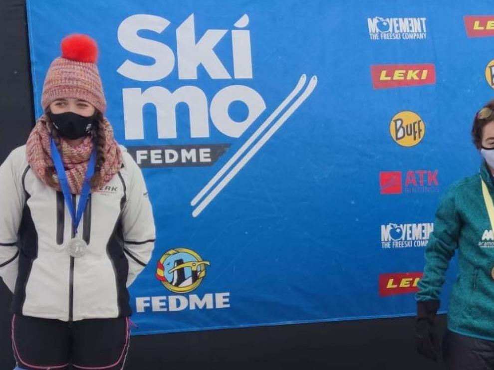 Títulos para Claudia Valero y Óscar Díez en los Campeonatos de España de esquí de montaña
