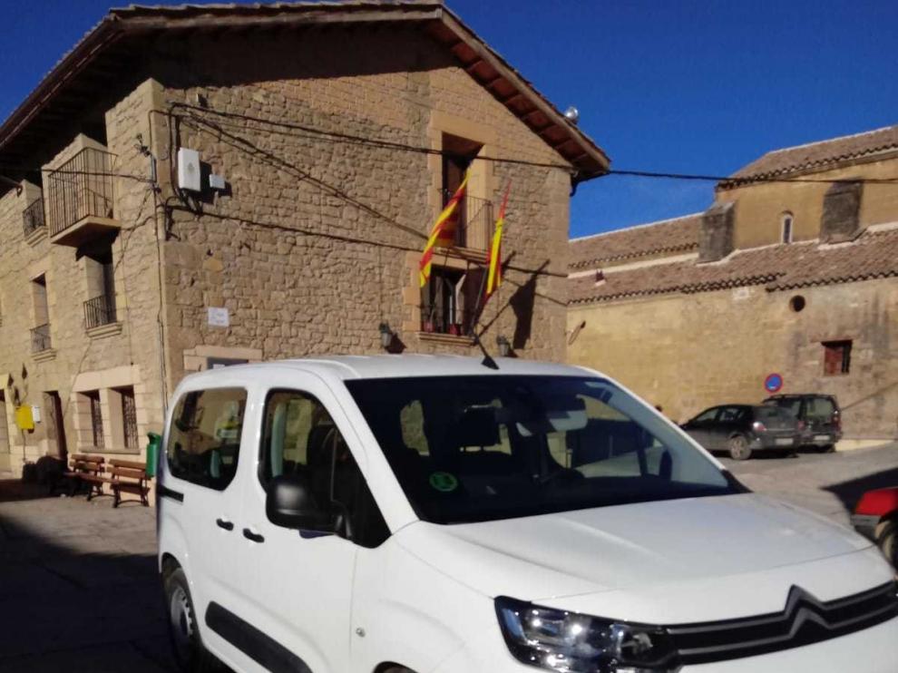 Preparan las obras en el puente de Santa Eulalia de Gállego