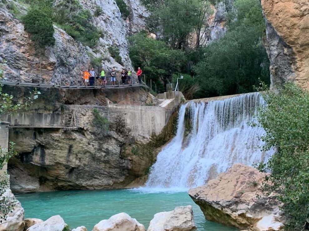 La Ruta de las Pasarelas de Alquézar pierde más de 79.000 visitantes durante 2020