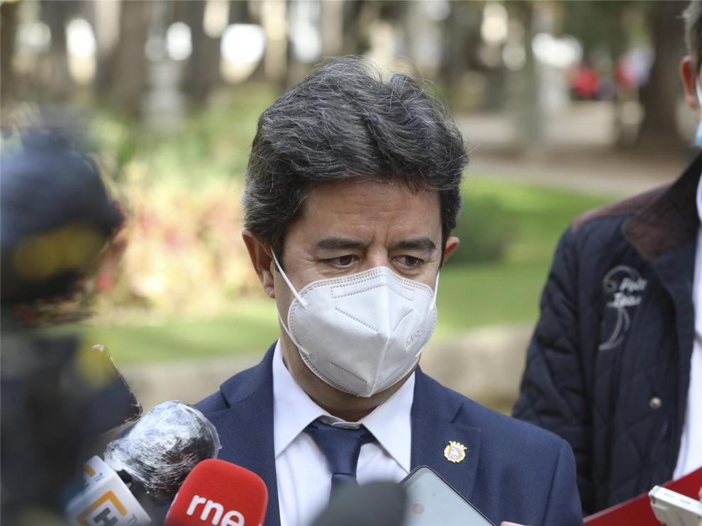 Luis Felipe advierte de que la incidencia a siete días justifica el confinamiento perimetral de Huesca capital
