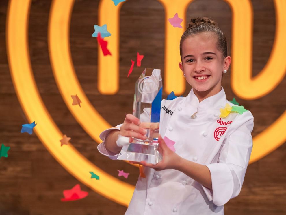 "Concentración y orden", las claves de Aurora para ganar "MasterChef Junior"
