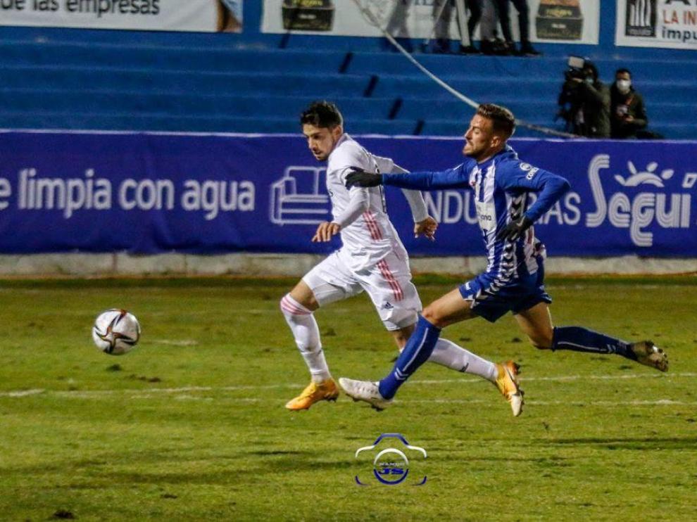 El serrablés Ramón López, que juega en el Alcoyano, destaca al eliminar al Real Madrid: "Ha sido la mayor alegría de mi vida"