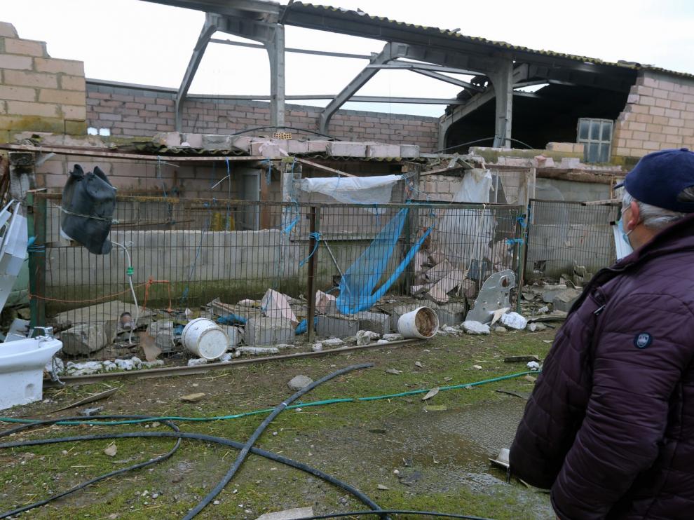 Almudévar pide su declaración de zona afectada por el temporal
