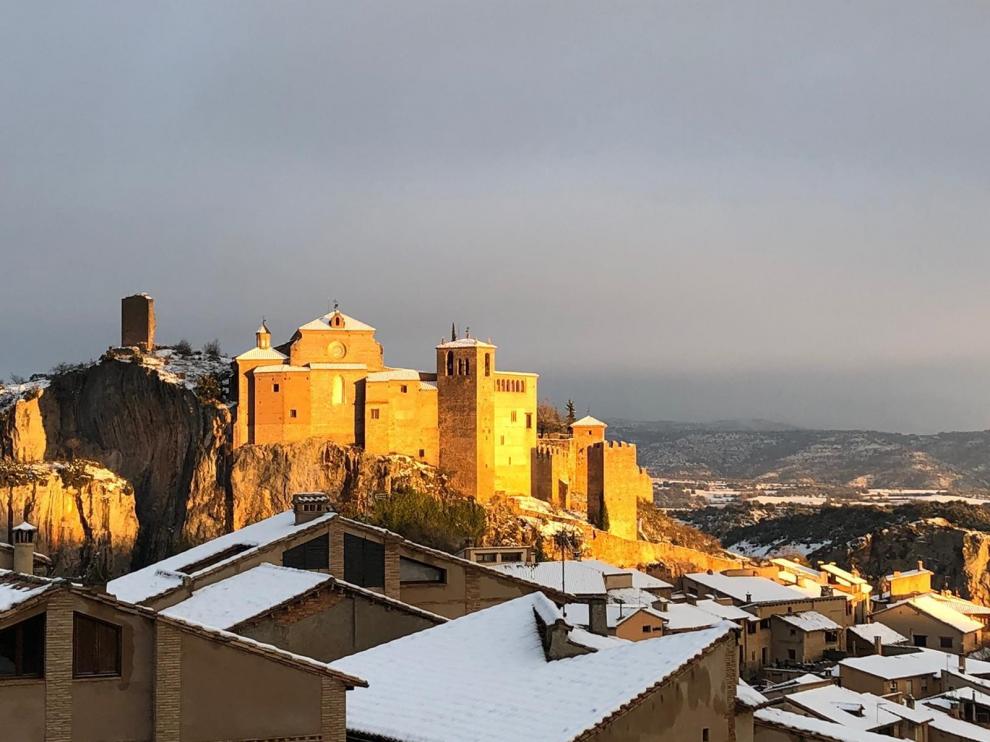 Atardecer en Alquézar