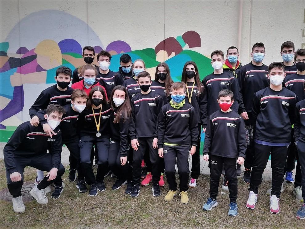 Los oscenses copan las victorias en el TTR de Lérida en bádminton