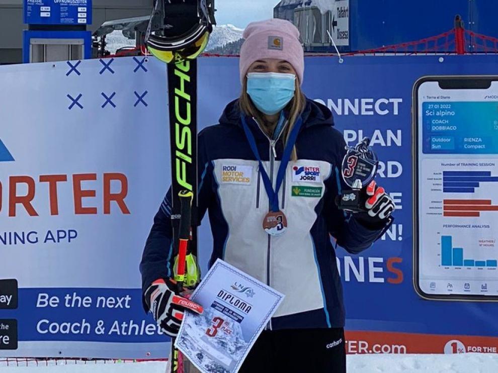Celia Abad busca en Italia un gran salto de nivel