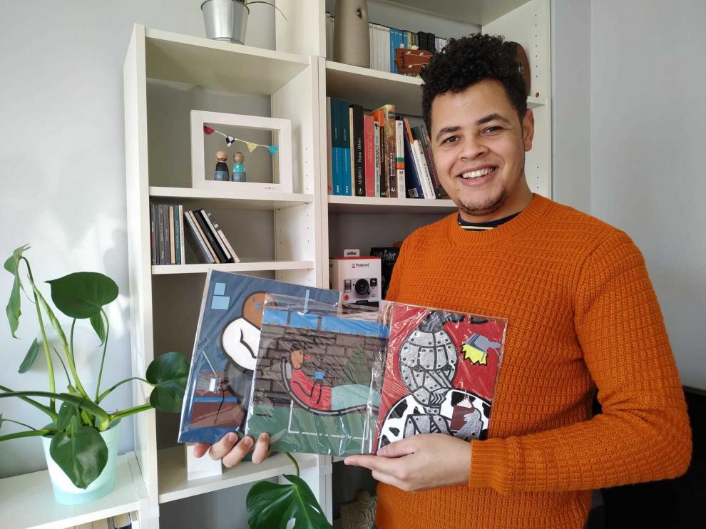 Polydoro Neto gana tres linóleos de Andrés Begué en el sorteo de Alouda