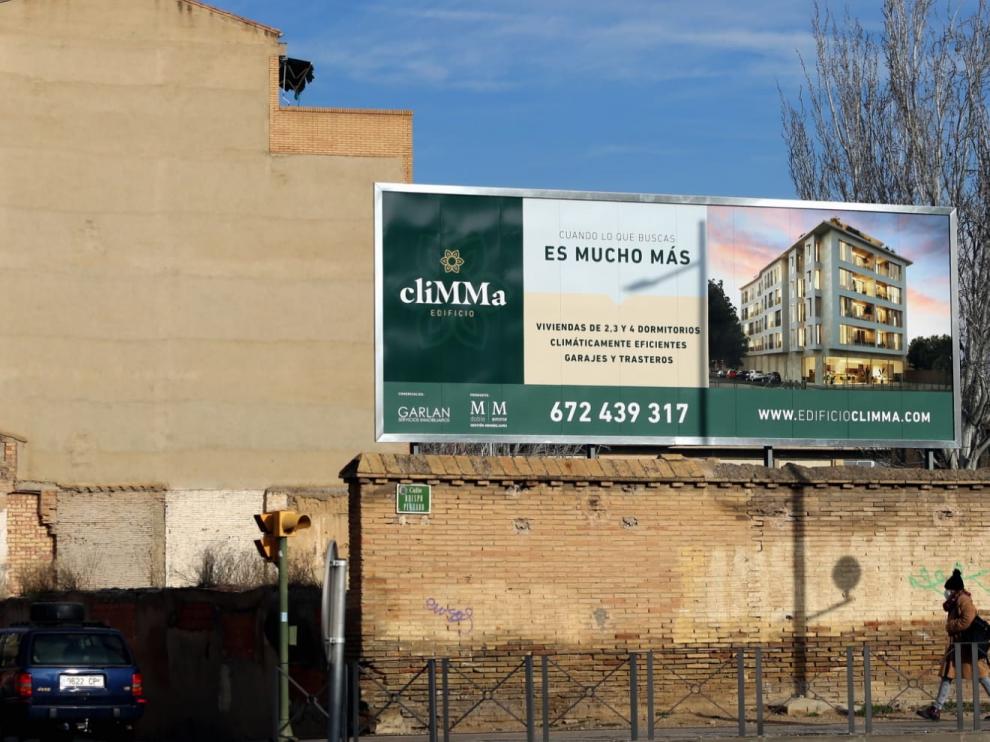 Se cierra la venta de un suelo urbano en la plaza de Santa Clara de Huesca