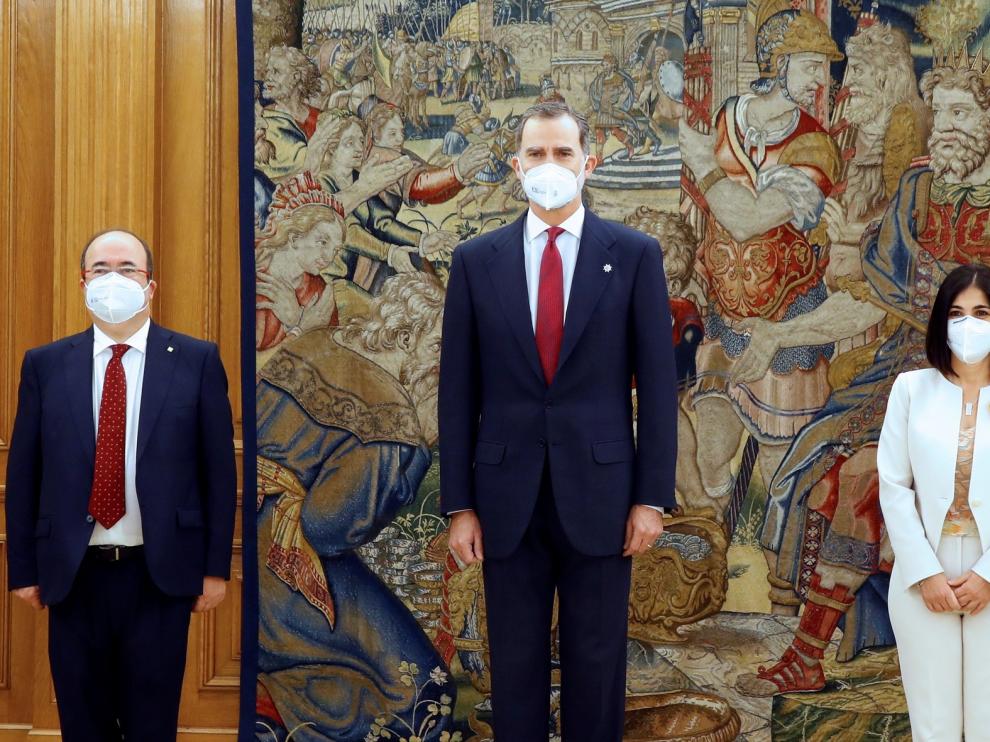 Darias e Iceta apuestan por la continuidad y llaman a la cooperación y la unidad