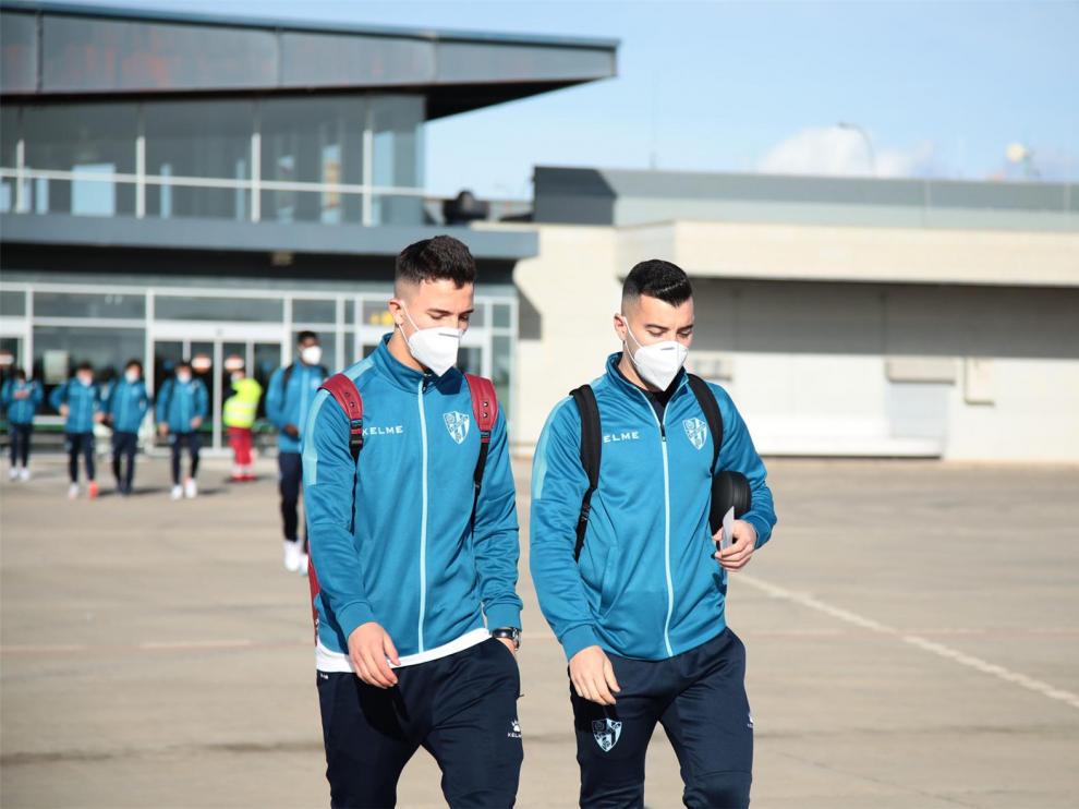 El Huesca viaja a Valladolid con dieciocho jugadores