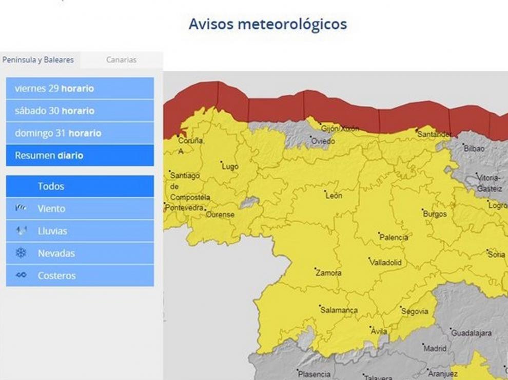Justine, la última de las 5 borrascas de enero, trae de nuevo un tiempo invernal