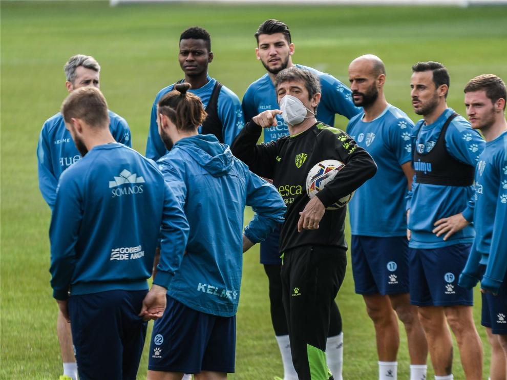 Pacheta quiere que el Huesca "siga fiel a su estilo" y que "el Madrid se sienta incómodo"